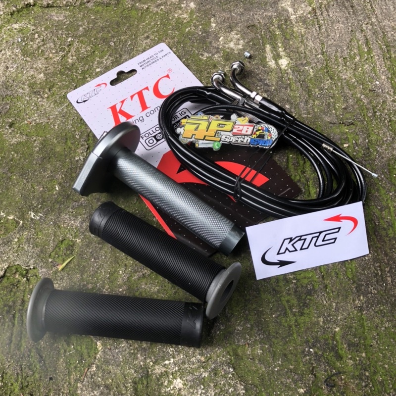 GAS SPONTAN KTC PLUS HAND GRIP UNIVERSAL NMAX LEXI AEROX SCOOPY PCX ADV VARIO BEAT SPACY MIO SOUL XEON X-RIDE FINO VIXION CB 150 R NINJA KLX SATRIA FU SONIC DLL