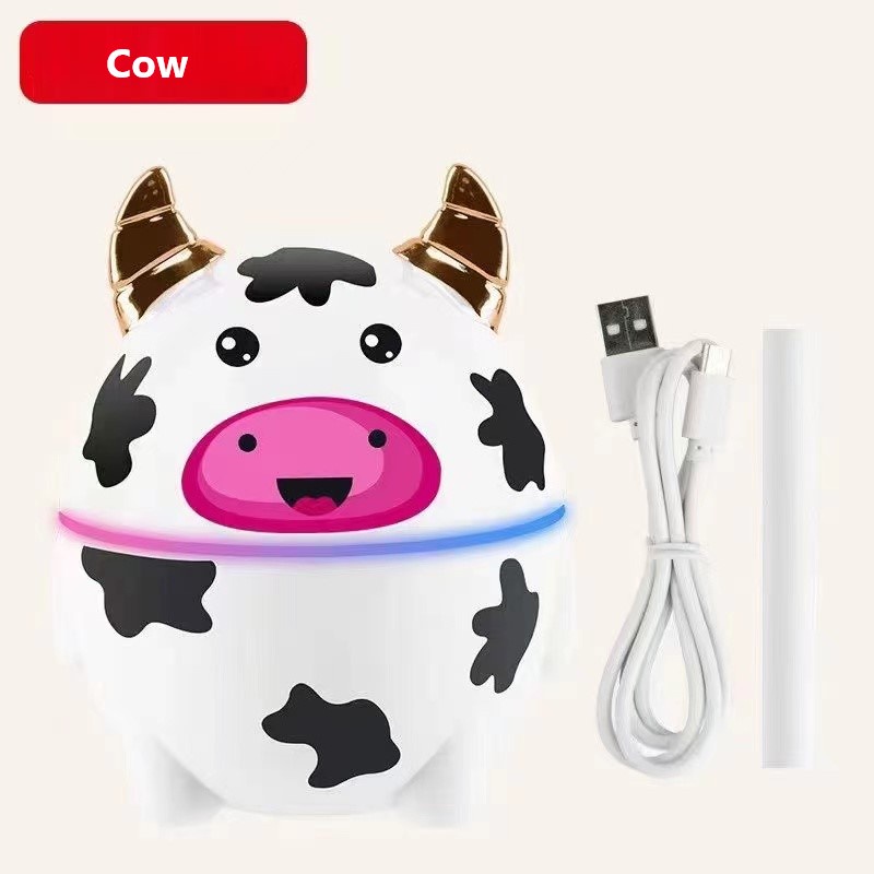 Humidifier Diffuser Aromaterapi Essential Oil Aromatherapy Disfuser Ultrasonic Pelembab Udara-Cow