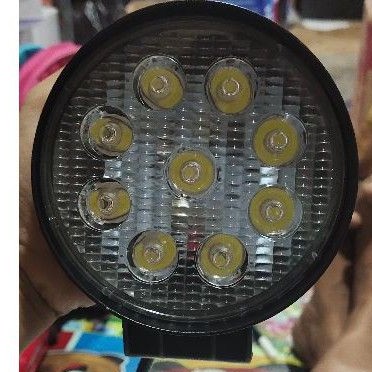 lampu tembak 9 led bulat