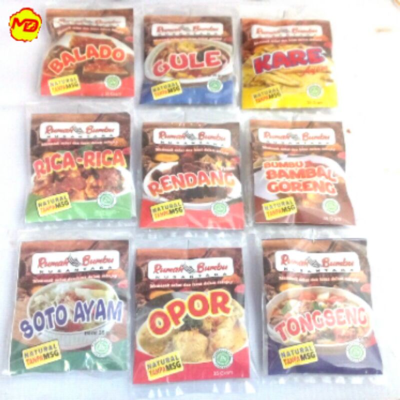 

Bumbu Basah Instan Rumah Bumbu Nusantara 35 gram