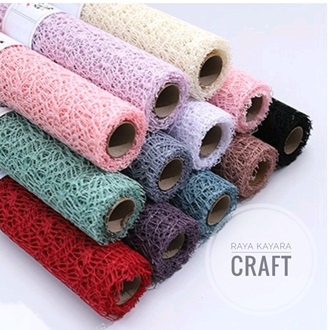 [50 x 45 CM]Bahan Buket Jaring Mesh Korea/ Flower Mesh Korean Jaring