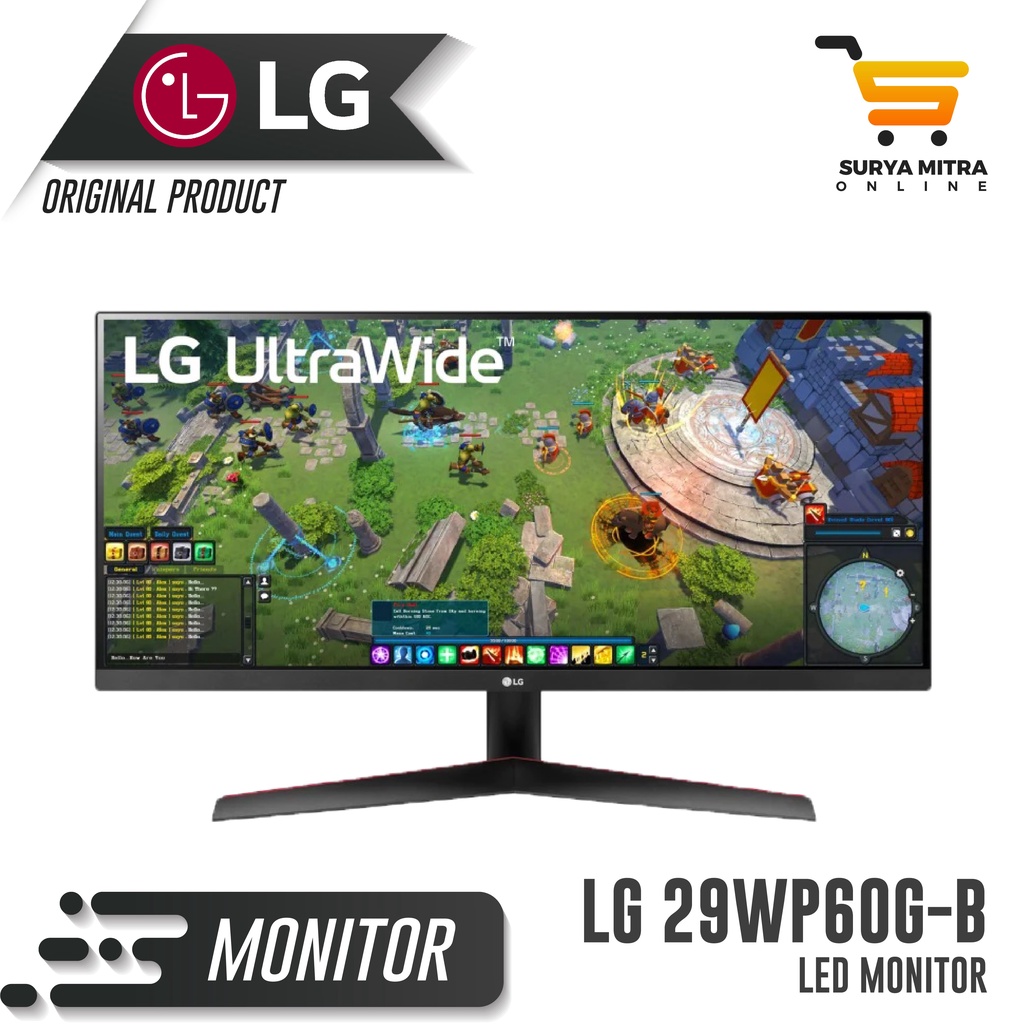 Monitor LG 29WP60G-B.ATI (LG 29&quot;IPS WFHD/250nits/GTG 1ms/D-Port/HDMI)