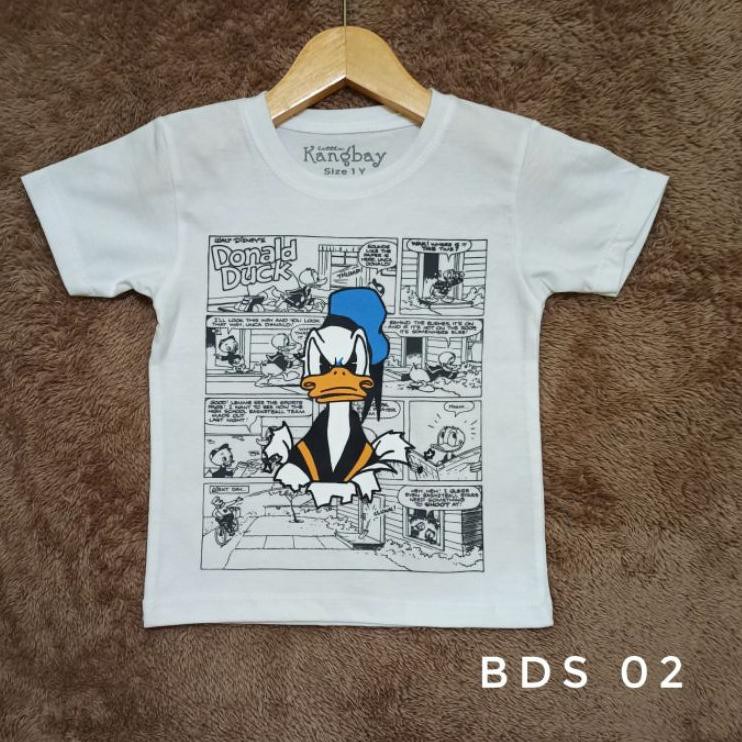 TAKASIHMURAH} Kaos bayi murah Donald Duck - DISNEY SERIES - /baju bayi - BDS 02