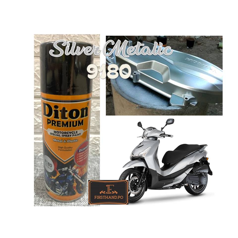 Cat motor diton premium 9180 silver metalik PILOK