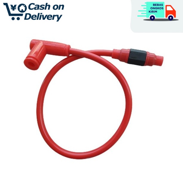 COD MERAH cangklong busi+kabel busi racing splitfire