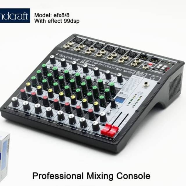 Mixer Soundcraft EFX8/8USB