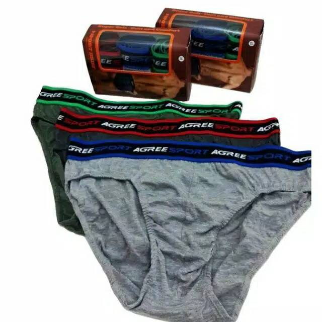 Celana dalam pria dewasa/cd boxer/cd agree sport brief