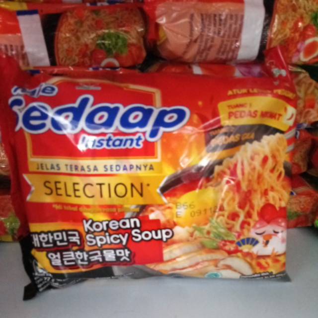 

Mie Sedap Korean Spicy Soup 77gr
