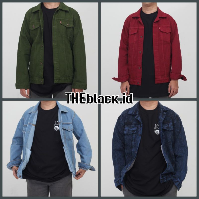 Jeans/Jaket/ Denim/ Jeans cowok/ Jaket Pria