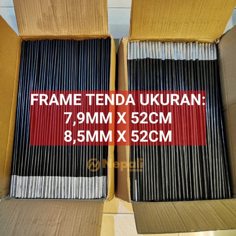 Frame rangka tenda untuk tenda camping