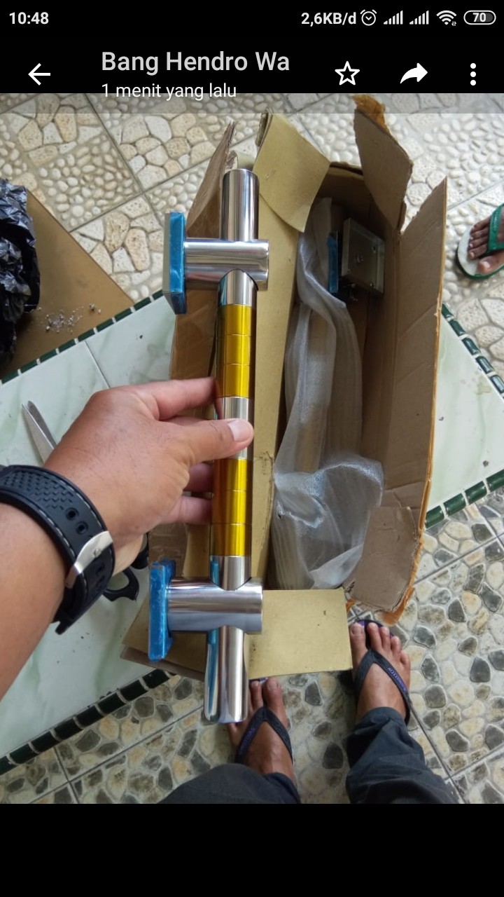 Tarikan Pintu Hendle Pintu Minimalis 33cm Sly