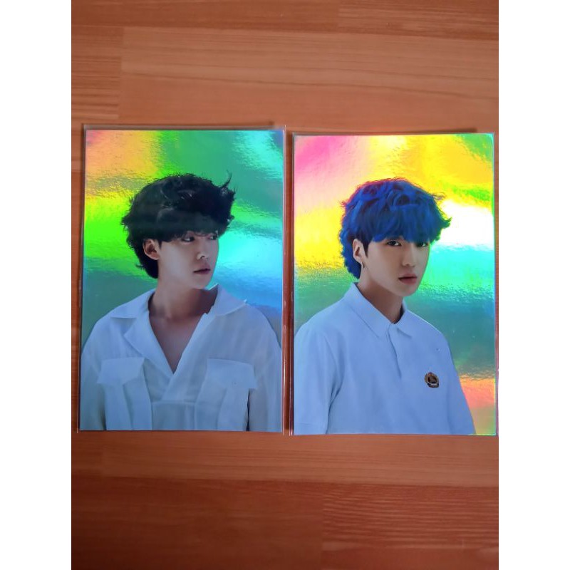 

POSTCARD HOLOGRAM EVERYDAY YOON & JINU WINNER OFFICIAL