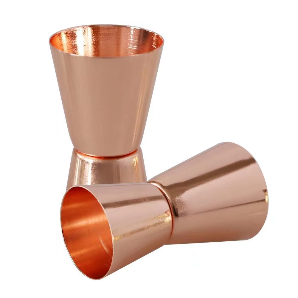 Shaker Stainless Steel 7pcs Rose Gold Bartender Drink Bar Set Cocktail