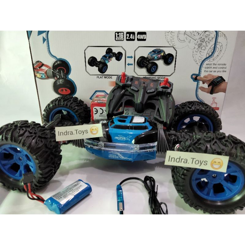 RC 1:16 Mobil Offroad Remote Control Besar Double - Side 4WD 2.4Ghz Mobil Off-road Remote Control