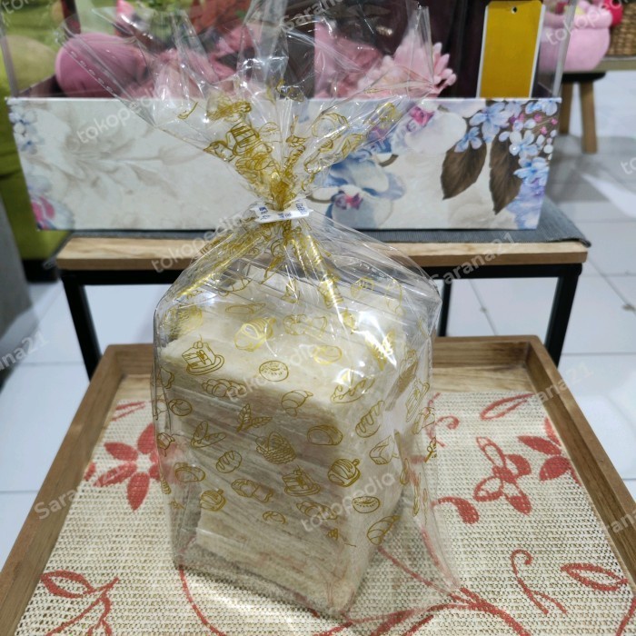 

Plastik Opp Roti Tawar Motif Tebal 30 25x35+G5