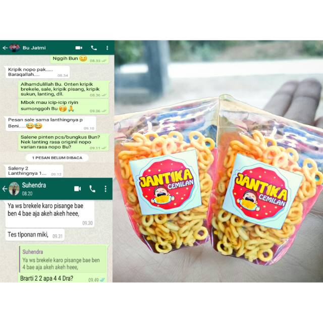 

Cemilan Lanting Khas Kebumen 200 gram