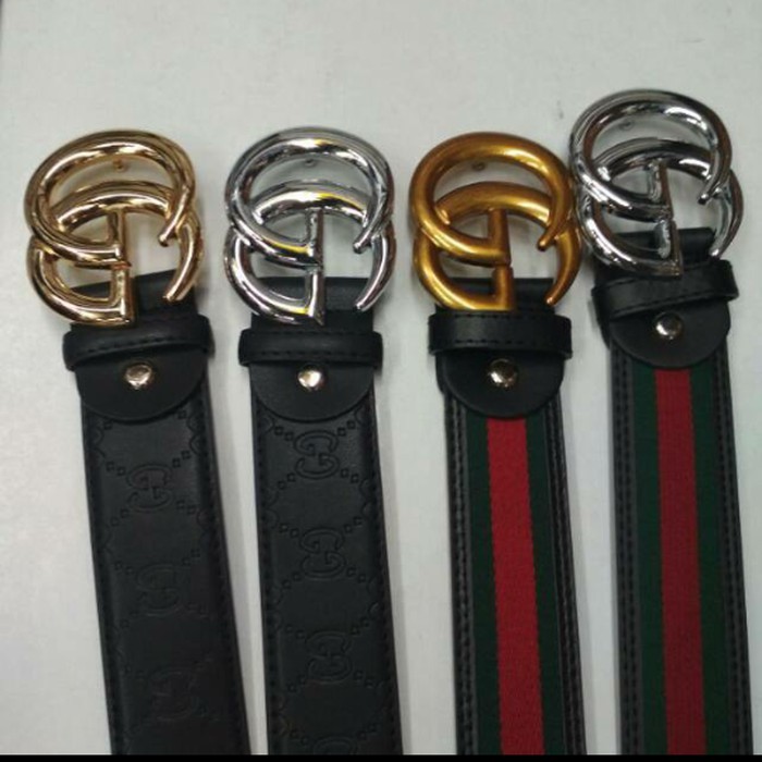 gesper fashion unisex pria/wanita model gucci.ikat pinggang import.