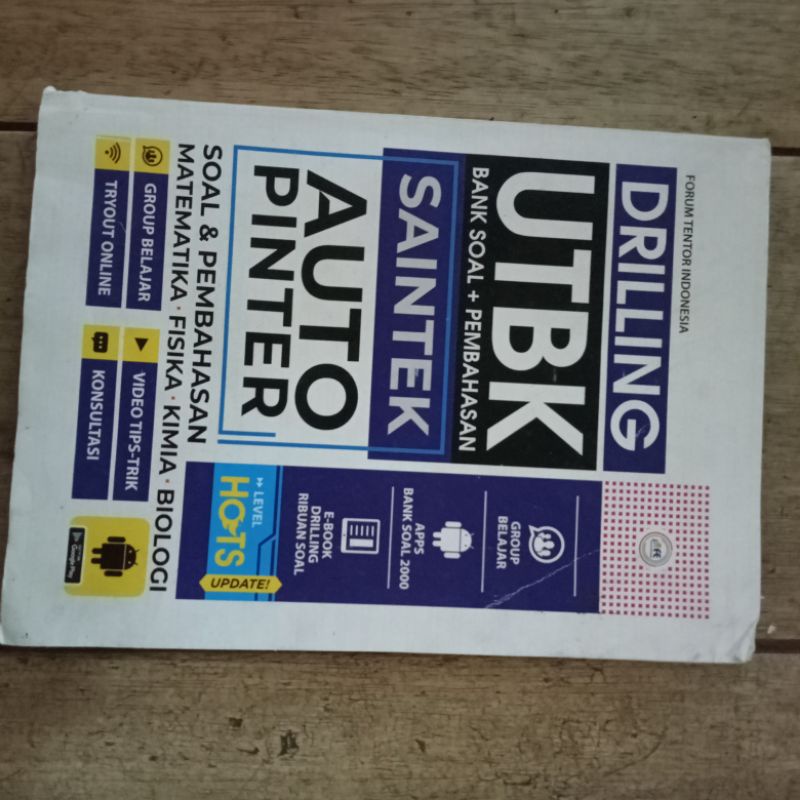 

PRELOVED THE KING DRILLING UTBK SAINTEK AUTO PINTER