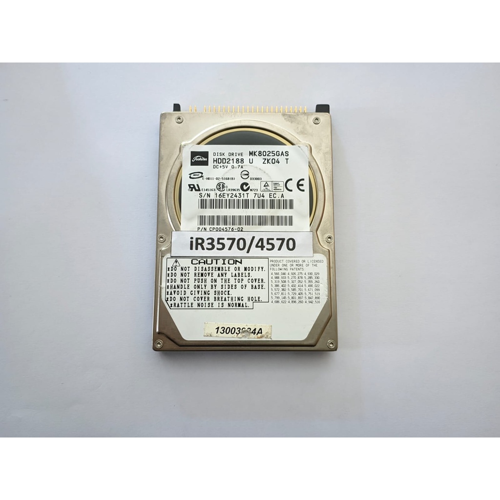 HARDISK IR 3570/ IR4570