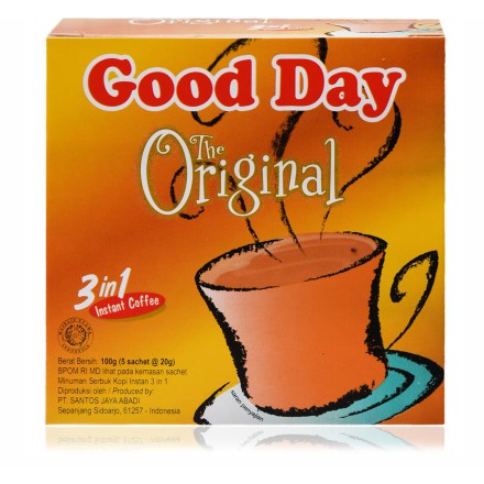 

Kopi GOOD DAY Original 5X20gr