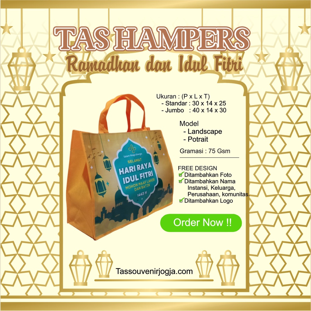

Tas Parcel Custom / Tas Hampers Custom / Tas Idul Fitri