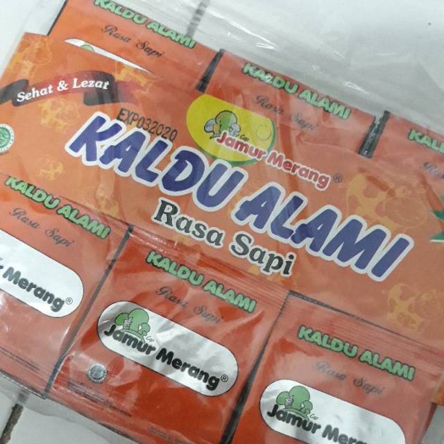 Jual Kaldu Alami Jamur Merang Rasa Sapi Isi 30 Sachet Shopee Indonesia