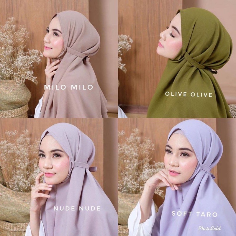 BERGO DR A474 DIAMON KUALITAS No 1 JILBAB HIJAB KERUDUNG INSTAN PREMIUM