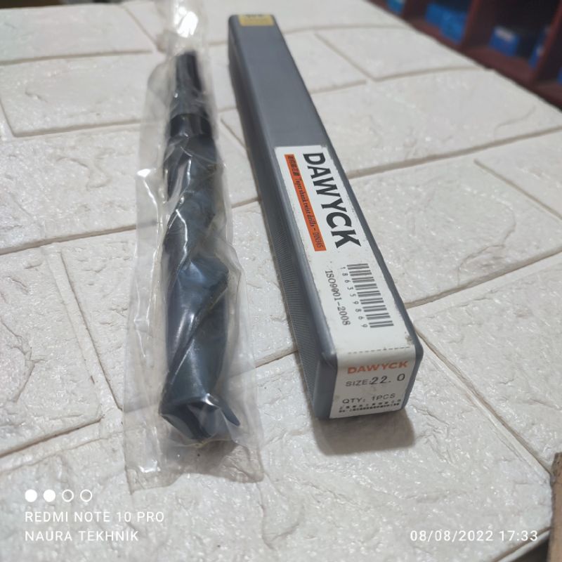 DAWYCK mata bor HSS 22 mm mata bor besi 22 bor 22 tones mata bor taper