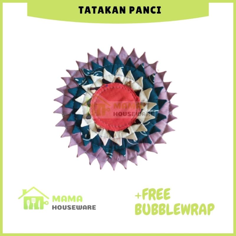 Tatakan Panci / Tatakan Alas Panci / Tatakan Tahan Panas / Tatakan Kain