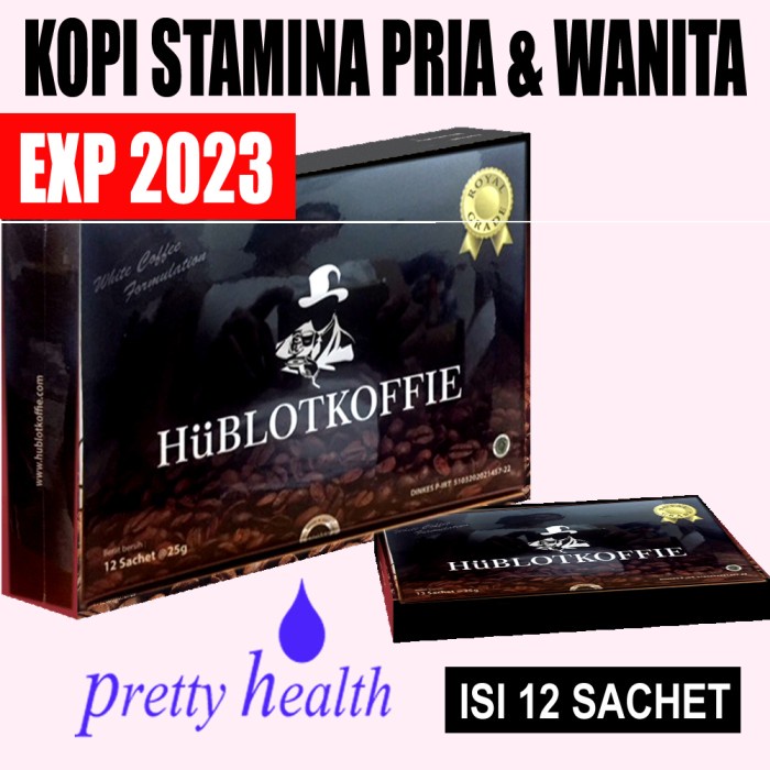 

vf0100f Hublot- Coffee - Kopi Hublot- Isi 12 Sachet Asli Ds20X11