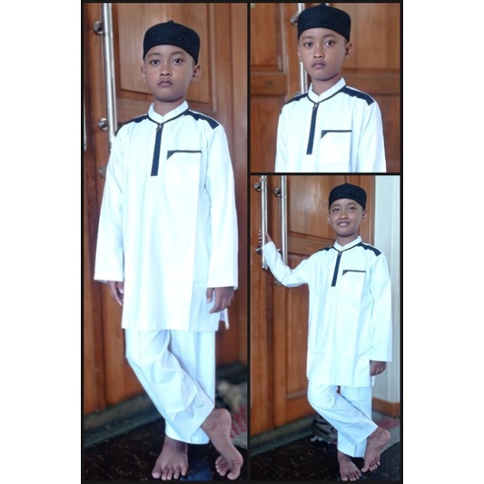 Koko Stelan Kurta Anak | Kurta SteLan Anak Soleh | Kurta Anak Model Terkini