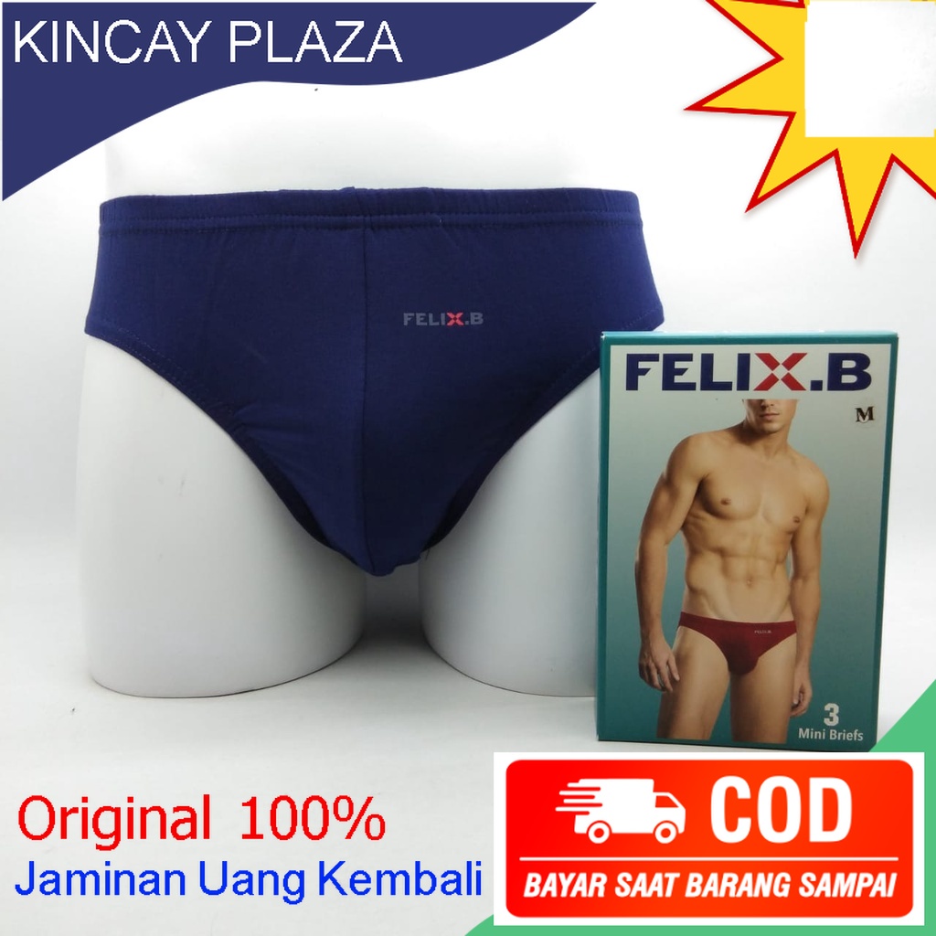 FELIX BUHLER MINI BRIEF FB 1043-3 N Celana dalam Sempak Cd Underwear Pria Laki-laki Cowok Cowo Dewas