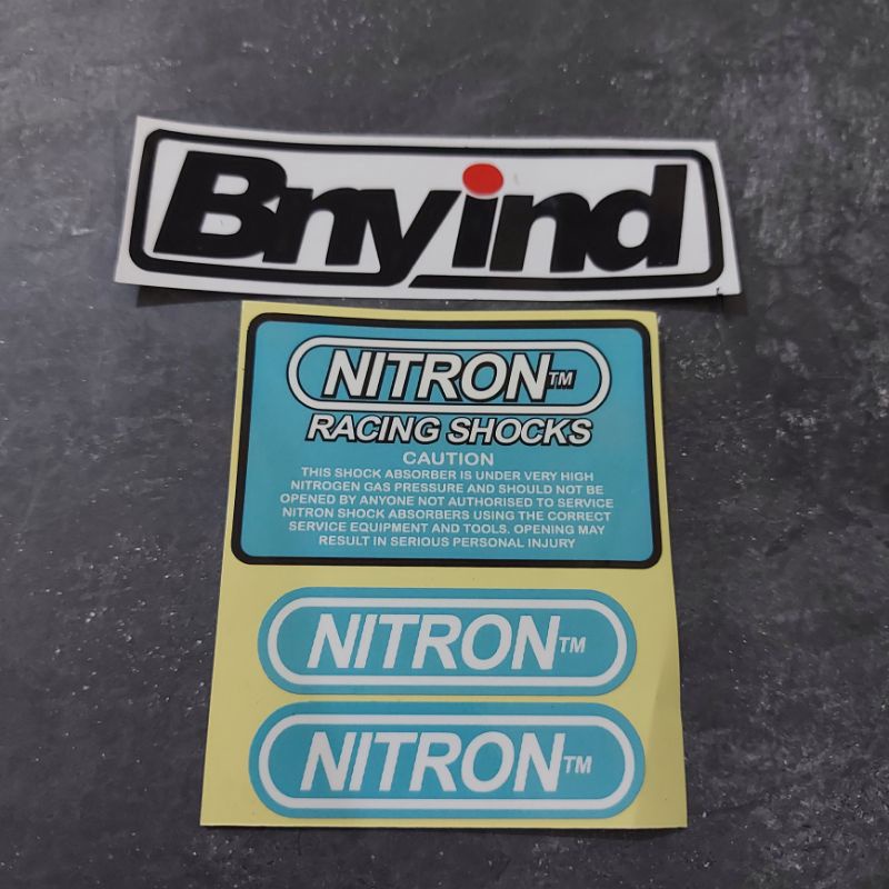 STICKER NITRON STICKER SHOCK