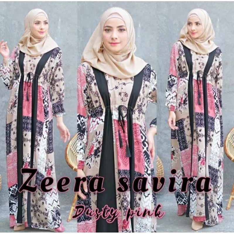 Tifahevi19| zeera Savira / daster arab / daster nyaman / daster kekinian / busui