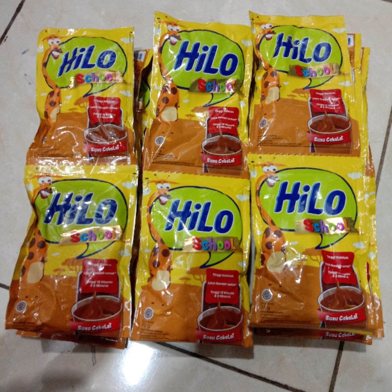 

Susu Hilo school coklat sachet renceng murah