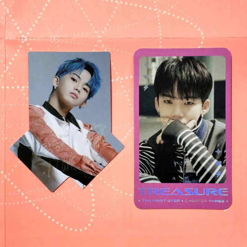 [READY STOCK] TREASURE CHAPTER 3 YGS YG SELECT YGSELECT POB PC Photocard Benefit Kim Junkyu Hyunsuk