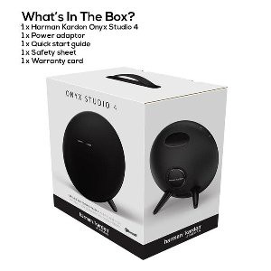 Harman Kardon Onyx Studio 4 Speaker Bluetooth Portable Hitam/Putih