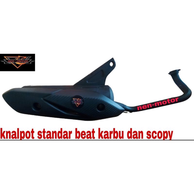 knalpot standar beat karbu scopy karbu