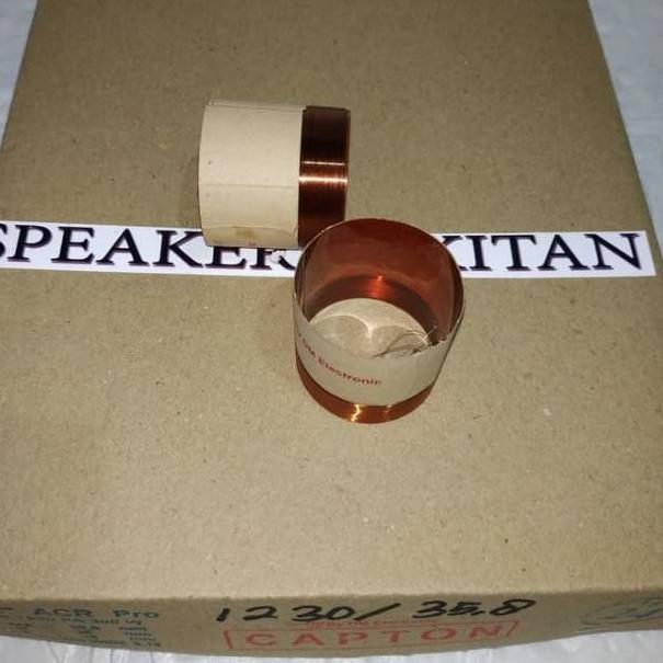O-ICR》 〔☎》 Spul sepul spool voice coil speaker 12 inch ACR PRO C-1230. 2pcs