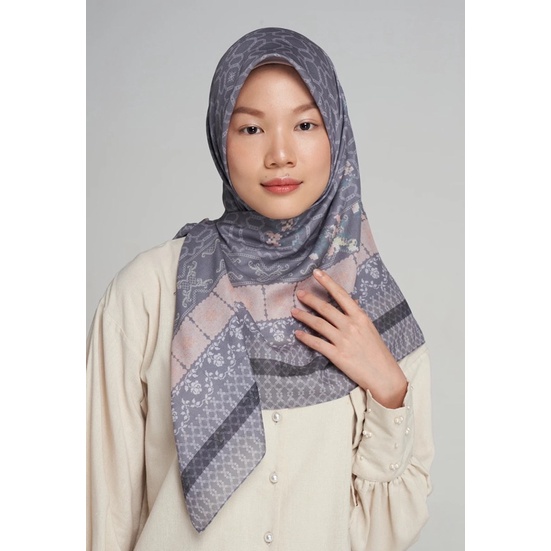 MOSCOW SCARF GREY,Dongson Burgundy,Nocvas Peach - RIA MIRANDA