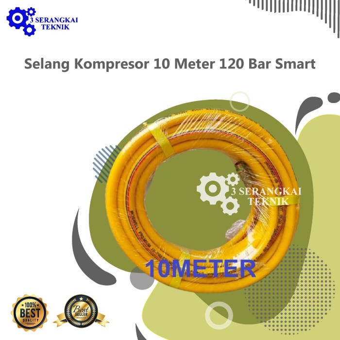 Selang Kompresor 10 Meter 120 Bar Smart