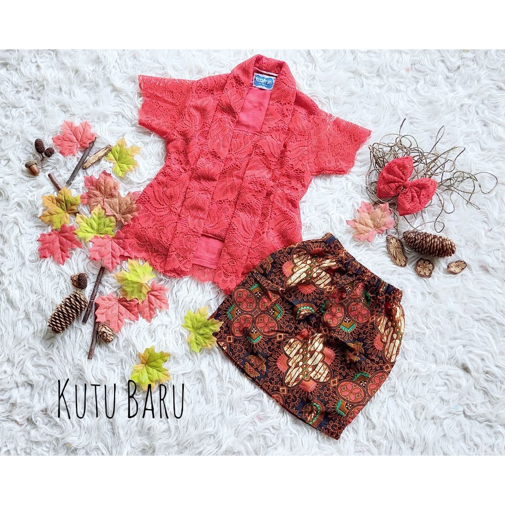 Kebaya Anak/Kebaya Mini/Baju Anak Unik/Kebaya Kutu Baru/Baju Murah