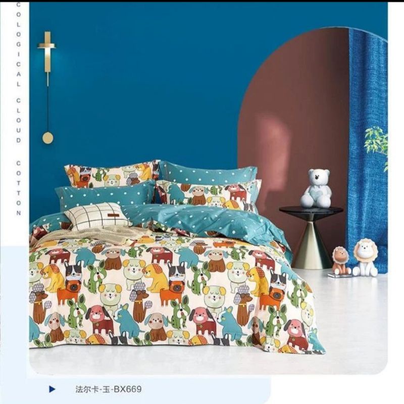 Sprei Katun Jepang Motif I Sprei Motif Anak I Seprei Anak Ukuran Single 37