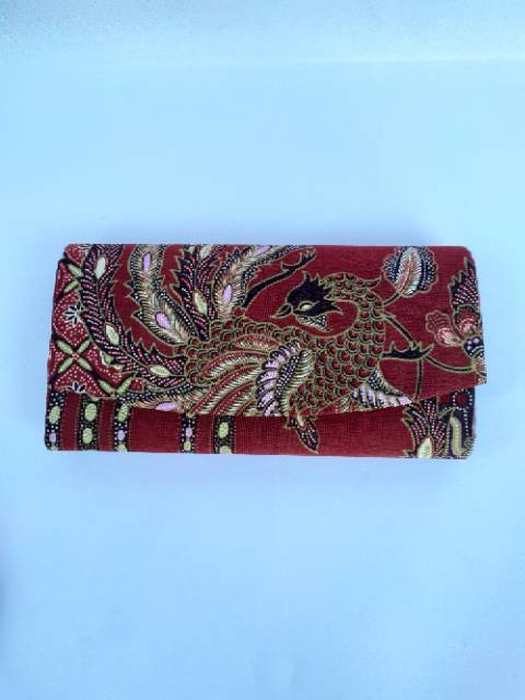 (BISA COD) DOMPET BATIK WANITA UKURAN SEDANG 20x11 cm - SOUVENIR MURAH KHAS JOGJA