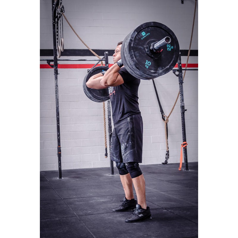 DOMYOS Piringan Bumper Angkat Beban 10 kg dengan Diameter Internal 50 mm