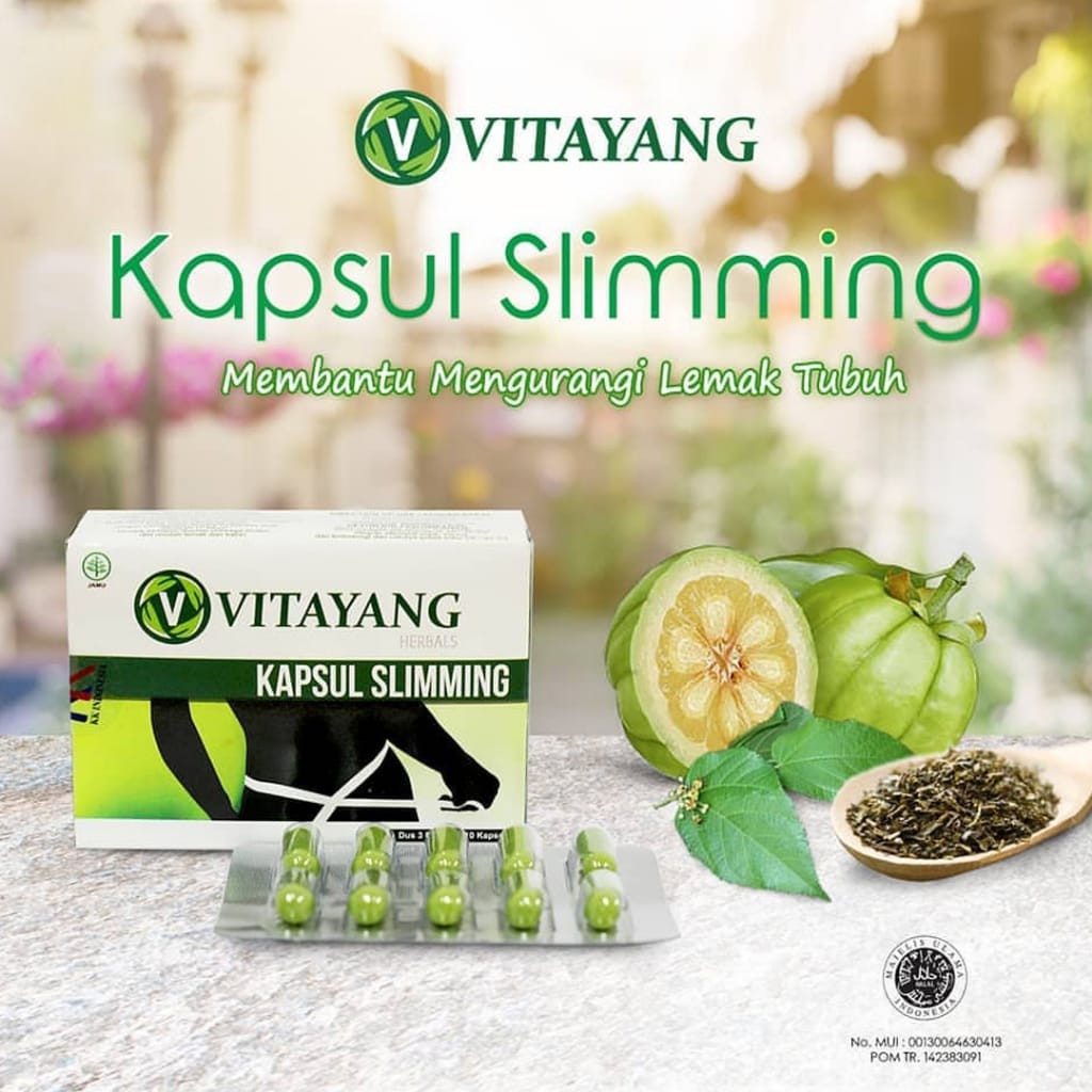 Vitayang Slimming Capsule Herbal Atasi Kegemukan Obesitas dengan Suplemen Herbal Alami Teh hijau