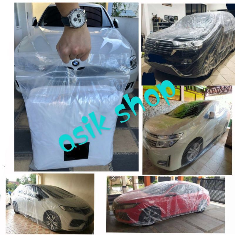 Body Cover Sarung Mobil LAND CRUISER PRADO JF 120 Model Transparan
