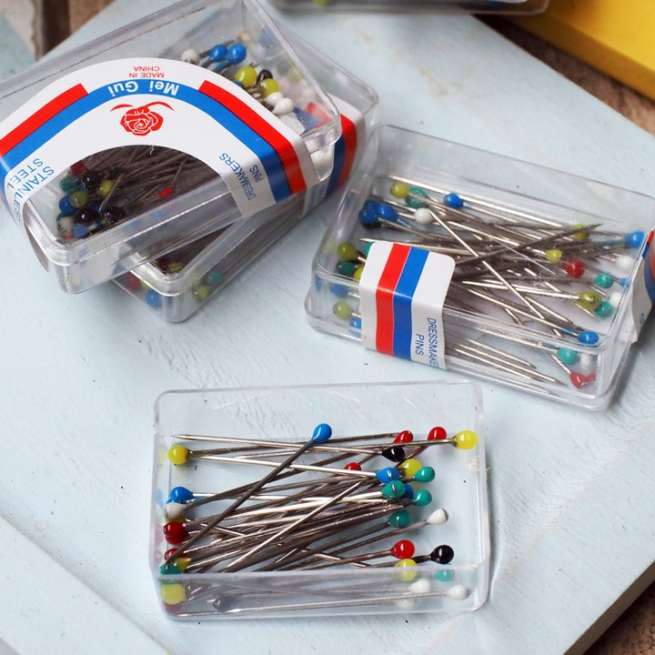 HARGA Perkotak Jarum Pentul Hijab / Jarum Pentul Mini / Head Pins Kecil Kotak