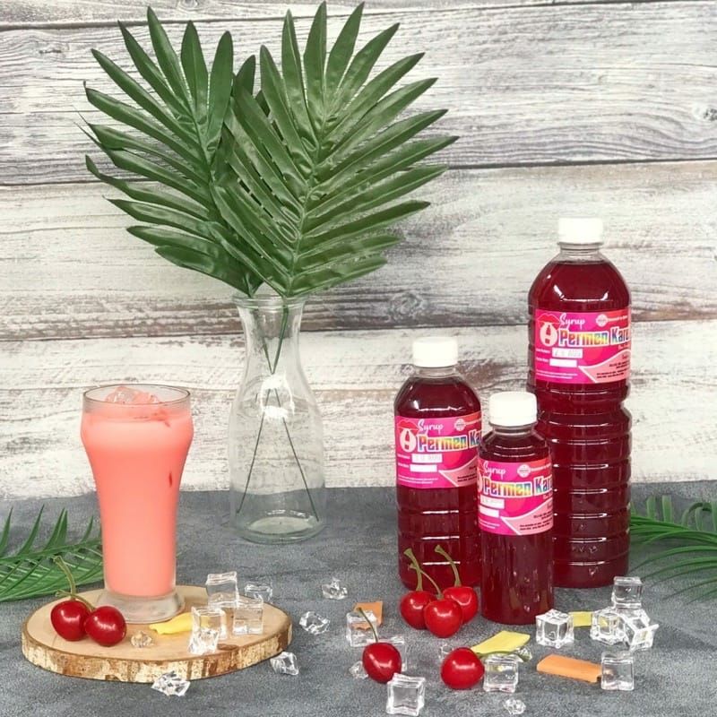 

Syrup es permen karet viral minuman kekinian