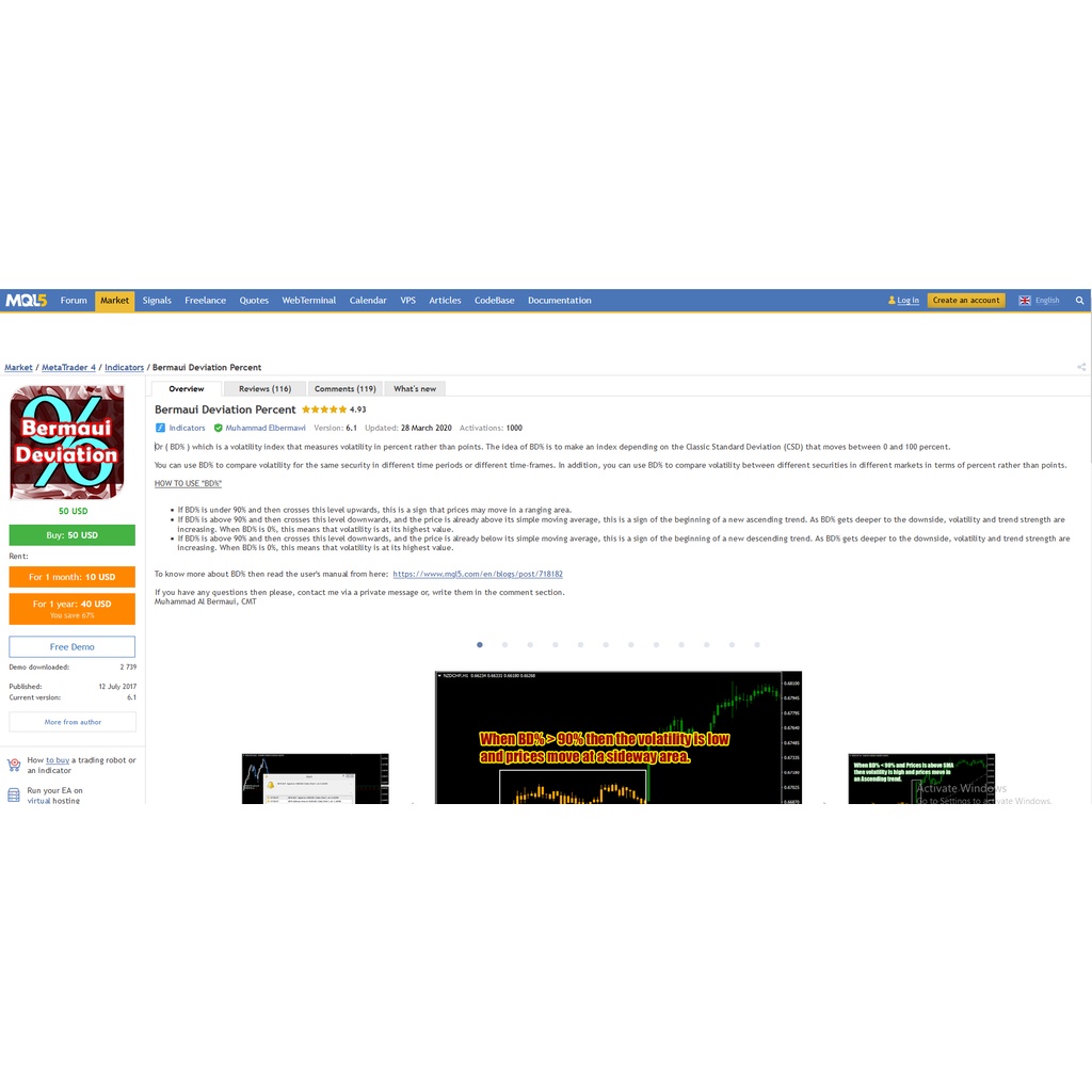 Bermaui Deviation Percent EA MT4